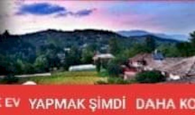 Köye ev yapımı kolaylaştırıldi