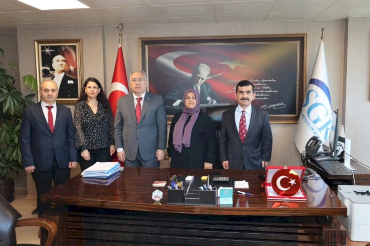 Sgksen'den İstanbul sosyal güvenlik il müdürü sayın Harun sertbaş'a ziyaret